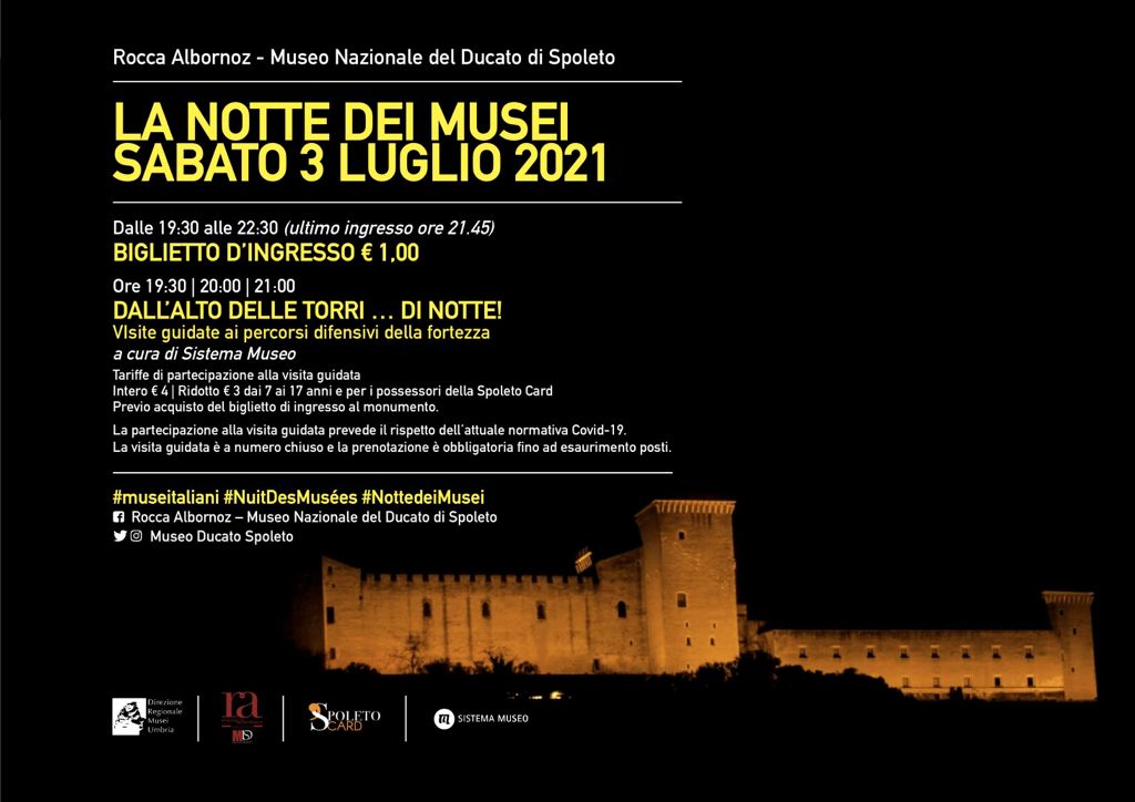 Dall'alto delle torri ... di notte!